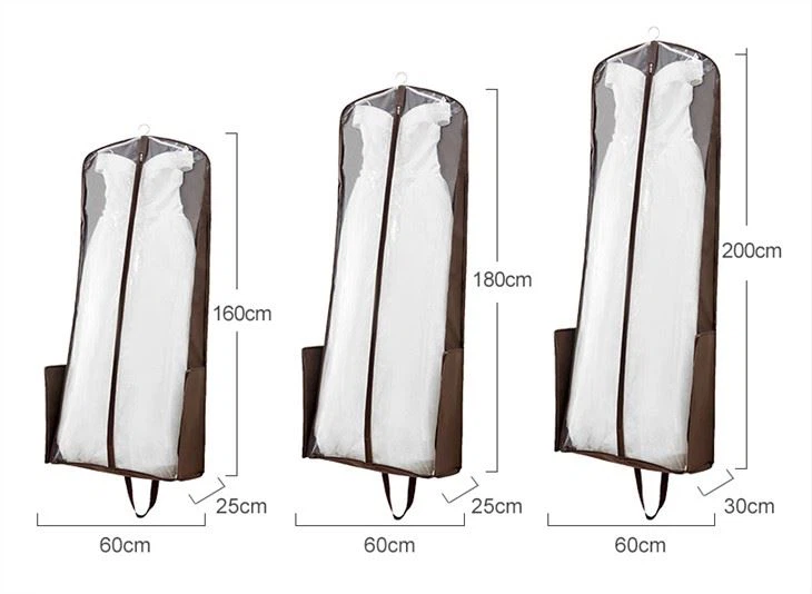Folding Wedding Dress Dust Cover